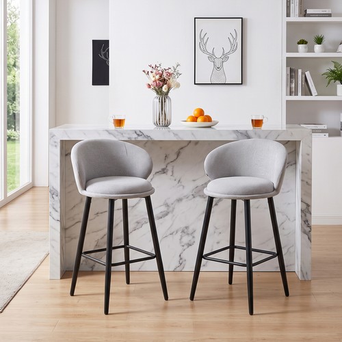 2pcs bar stools padded - bar,