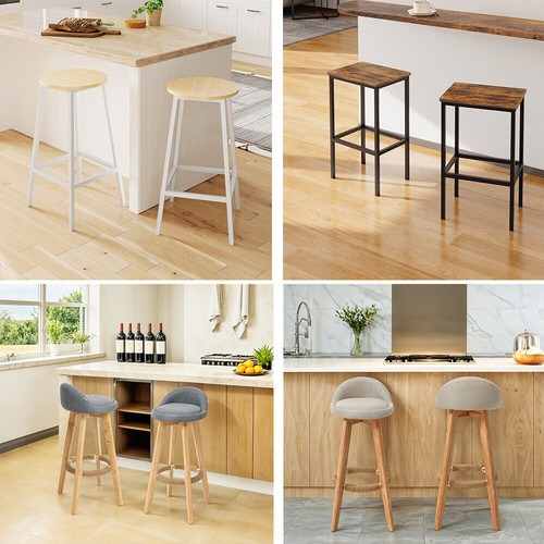 Set wooden bar stools - bar,