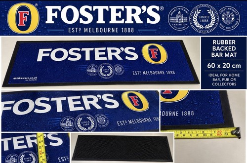 Fosters lager beer bar - lager, runner