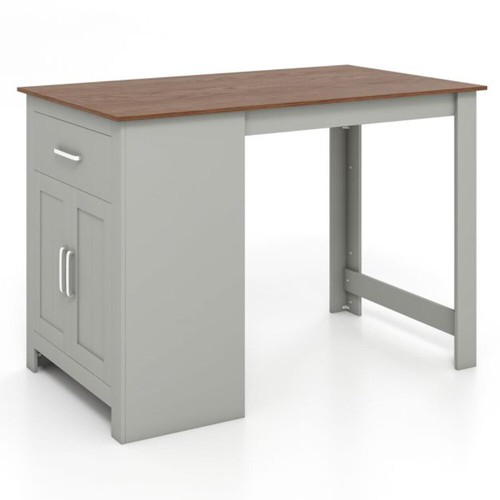 Counter height table with - counter,