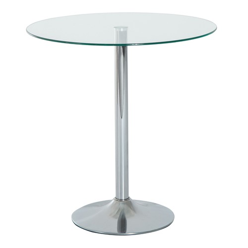 Homcom round dining table - round,