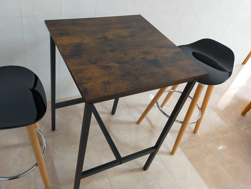 Rustic pub table high - rustic,