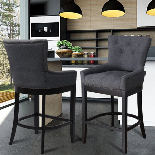 Grey fabric breakfast - grey,