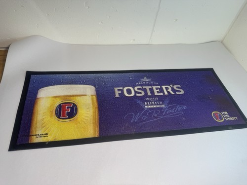 Fosters lager beer bar runner - lager,