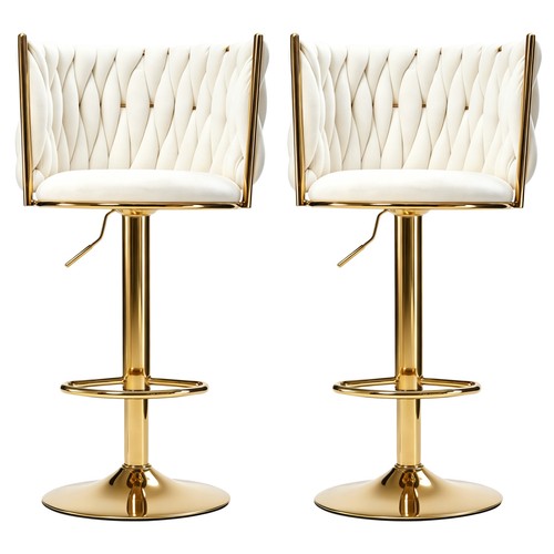 Luxury bar stools - luxury, gold