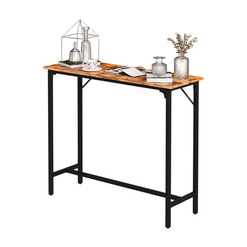 Inch bar table brown pub - brown,